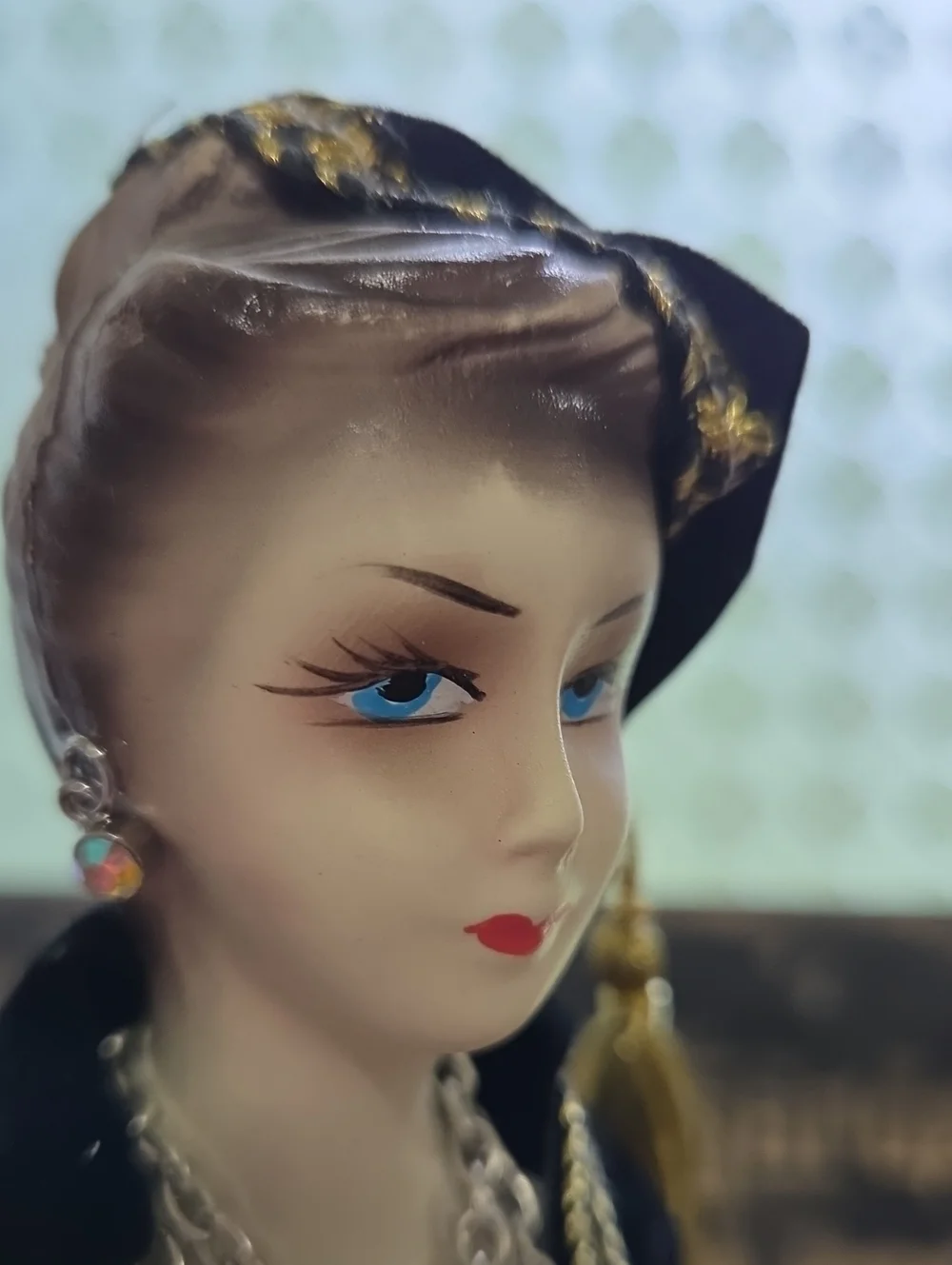 Handcrafted Greek Traditional Costume Porcelain Doll